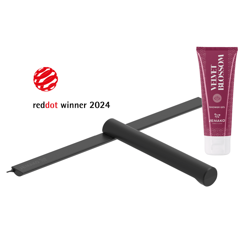 JEMAKO ShowerStick mit Wandhalterung inkl. Shower Gel Velvet Blossom 75 ml