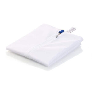 Waschsack 47 x 49 cm mit Zipperabdeckung blau